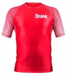 Okami  kanji rashguard - red